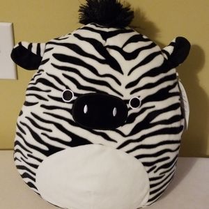 KELLYTOY SQUISHMALLOW ZEBRA PLUSH 12"
